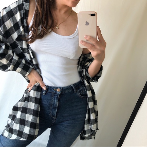 Plaid Shirt-Dress - Picture 7 of 7